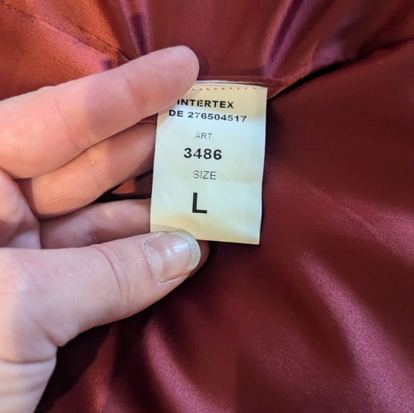 Wool Blend Grey Winter Coat by Hackbarth's of Hamburg, size 8 - Picture 4 of 6